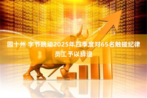 园十州 字节跳动2025年四季度对65名触碰纪律员工予以辞退